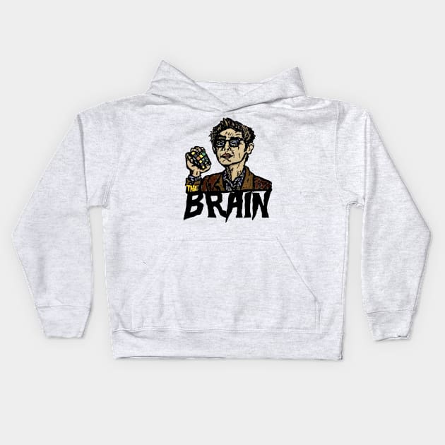 THE BRAIN Kids Hoodie by MattisMatt83